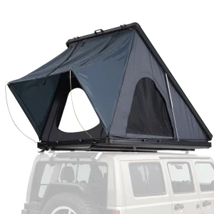 SucceBuy Rooftop Tent Hard Shell Roof Top with Telescopic Ladder  for Jeep Van Pickup Truck